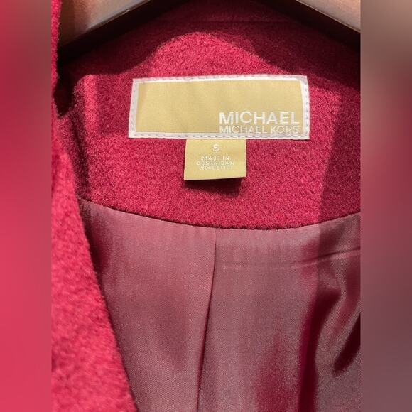 NWT - Michael Kors - Wool Blend Belted Coat - Picture 2 of 8